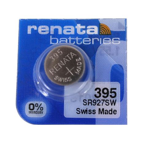 renata 395 battery replacement